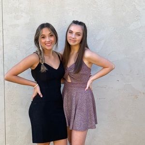 Purple Sparkly Homecoming dress